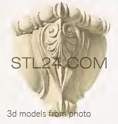 Furniture Legs (FURNITURE LEG_0010 -  | 3D model 3DSMAX / OBJ / STL) 3D model for CNC machine
